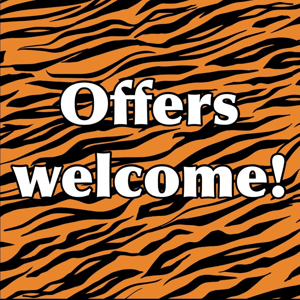 Offers Welcome! 🐅🤩🐆